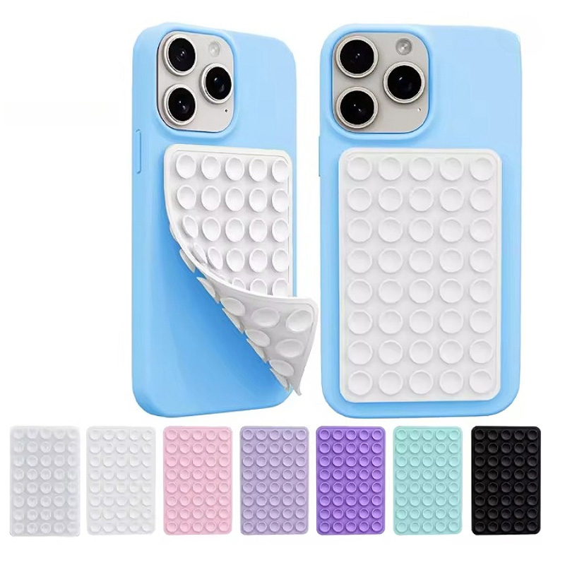 Phone Accessories Video - Silicone Suction Cup Phone Mount Double-Sided,