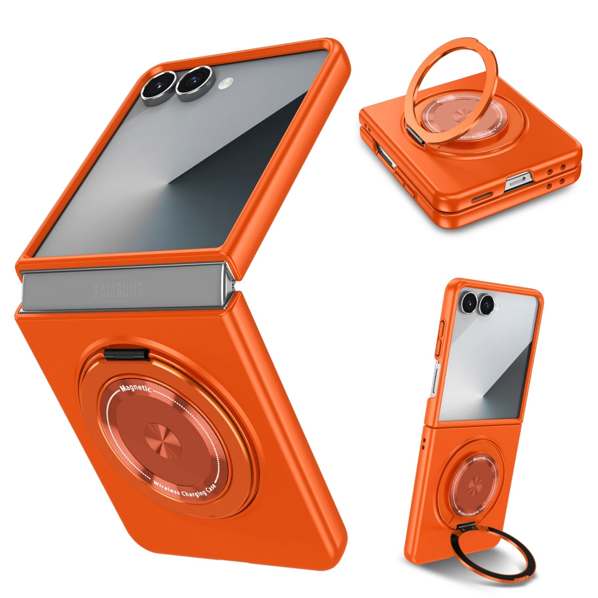 Phone Ring Holder - Magnetic Metal Rotate Ring Holder Phone
