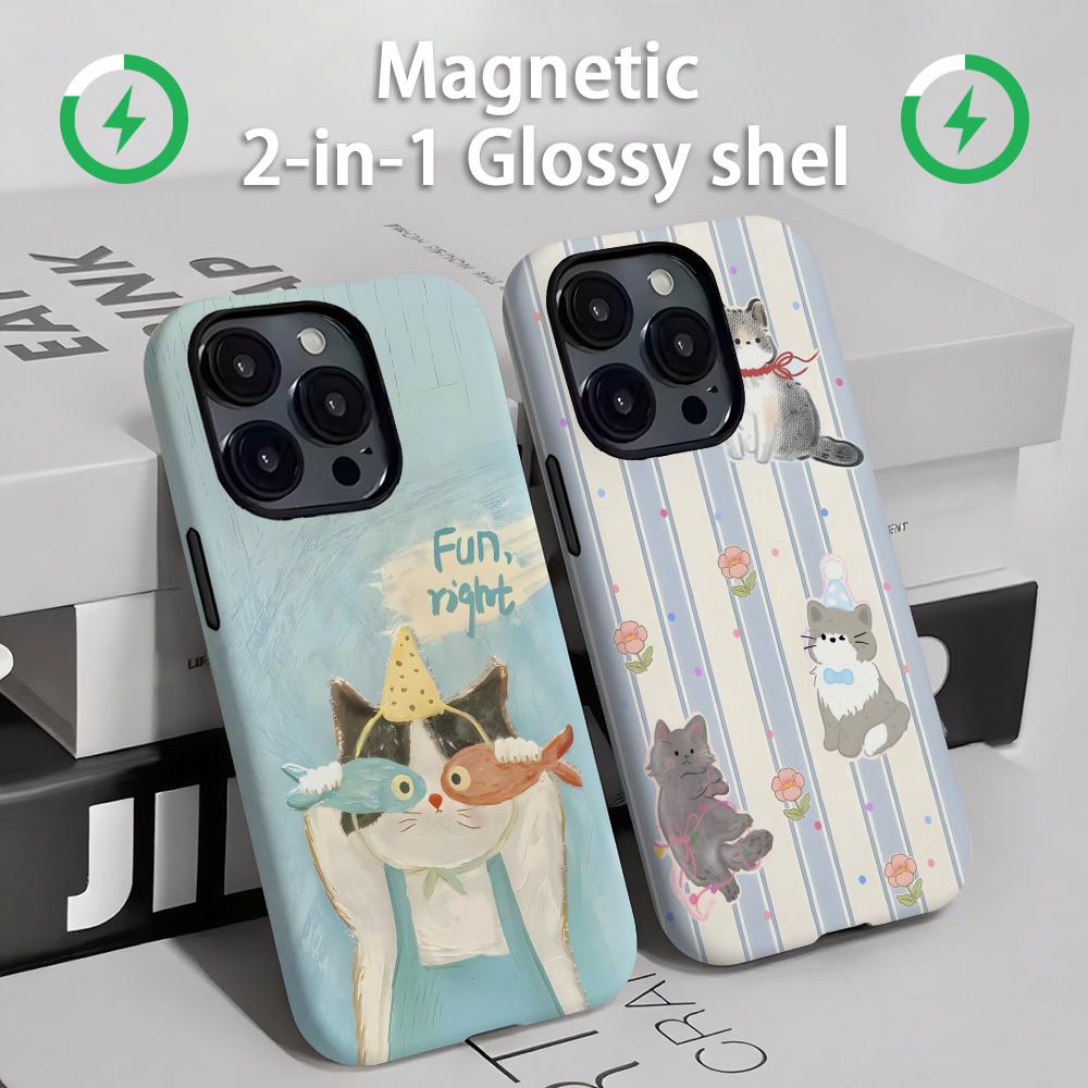 Phone Accessories Kiosk - Cute cats and dogs Phone Case