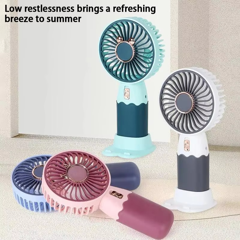 Phone Cooling Fan - Mini Electric Fan USB Rechargeable Portable