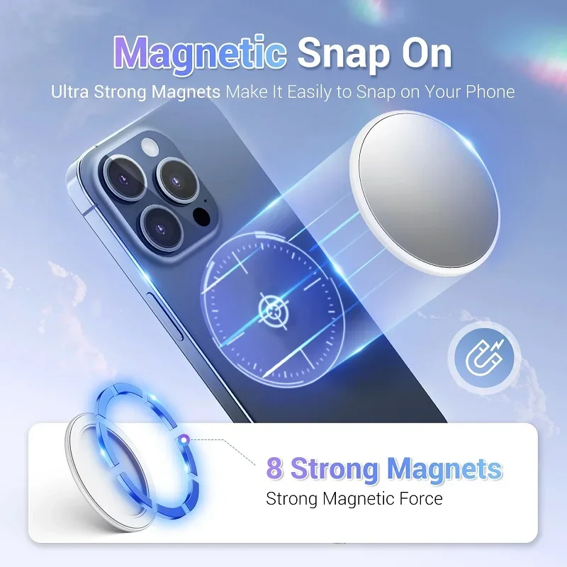 Phone Accessories Video - MagSafe Magnetic Phone Rear Selfie HD