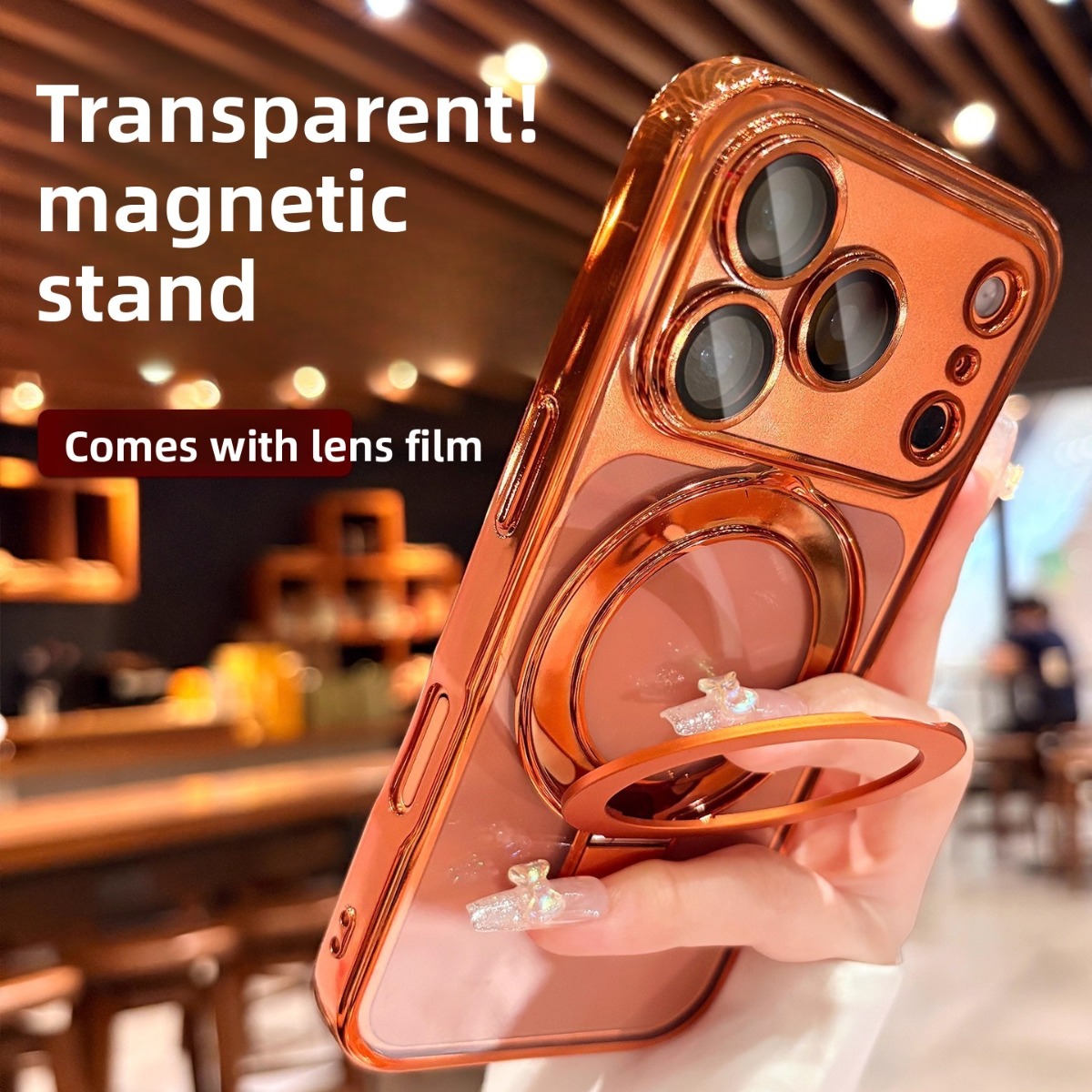 Phone Ring Holder - For Magsafe Magnetic Bracket Phone Case