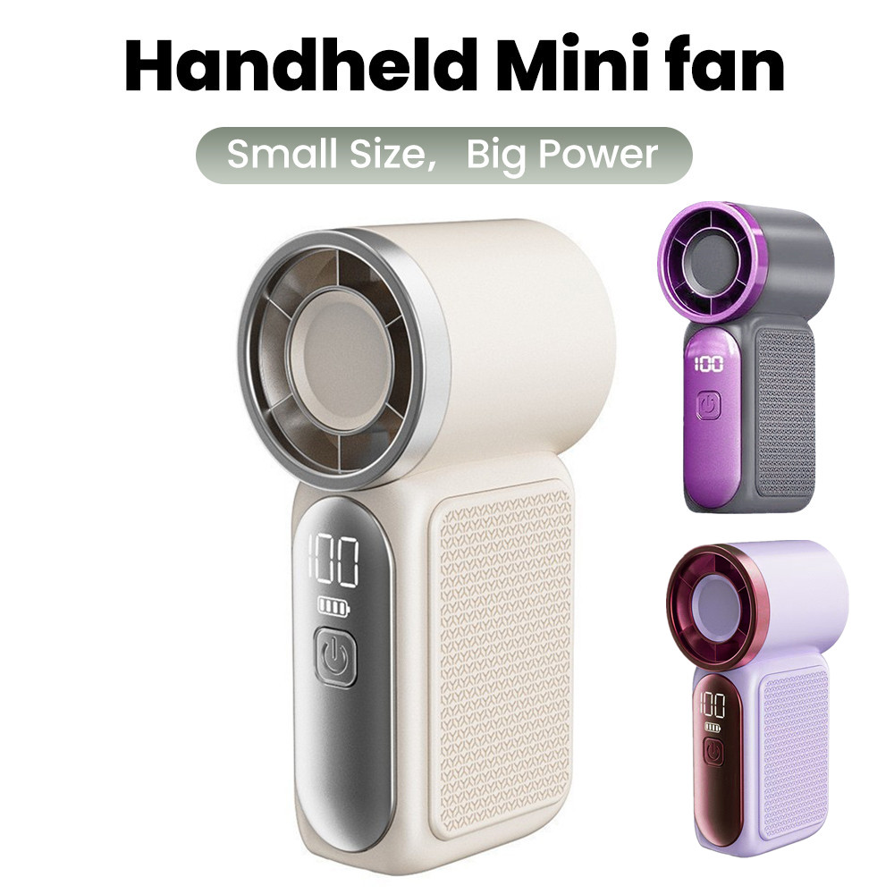 Phone Cooling Fan - 5 Speed Handheld Mini Fan Type-C