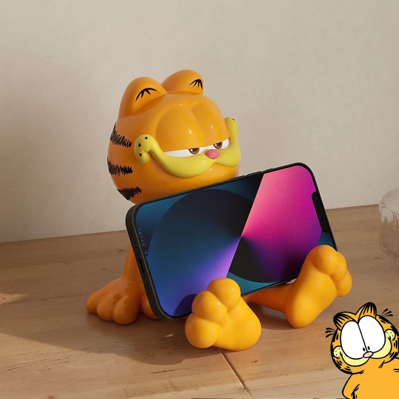 Phone Accessories Wholesale - Garfield anime cartoon cute doll plush