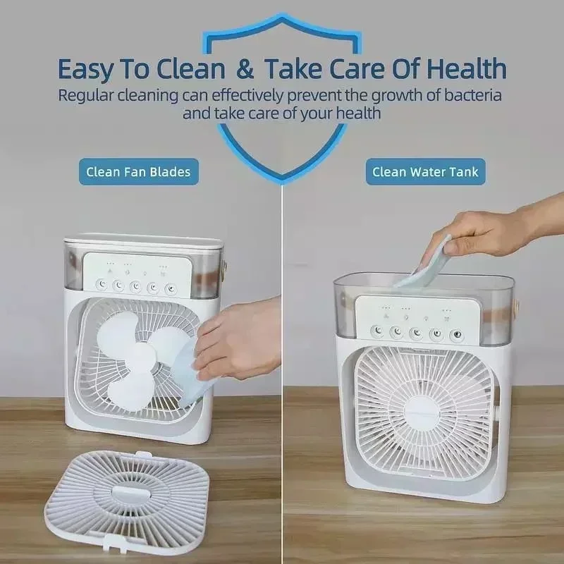 3 In 1 Mini Air Conditioner Ho - Phone Cooling Fan review and price
