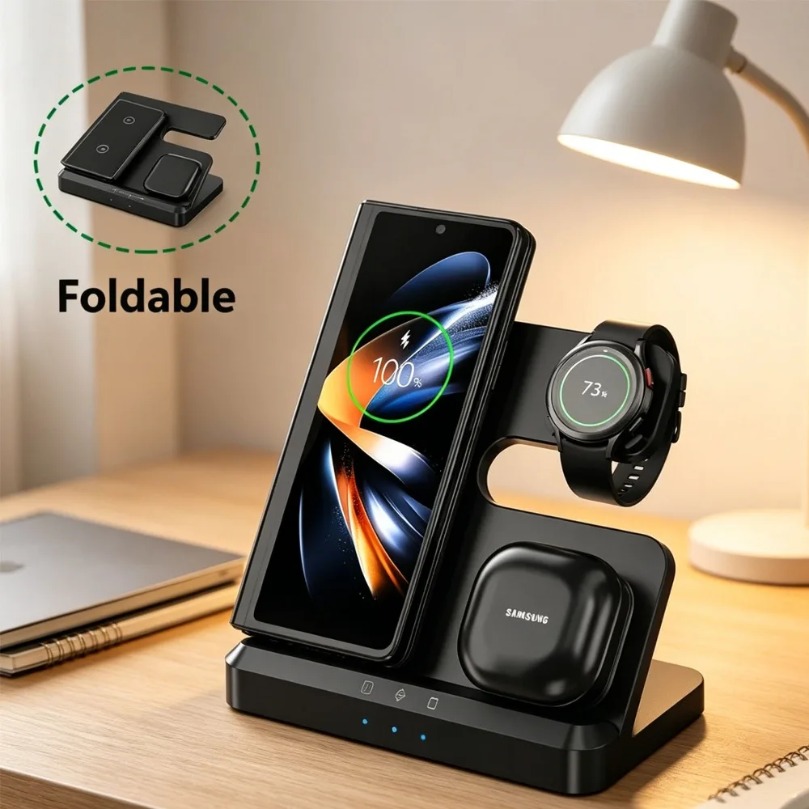 3 in 1 Fast Wireless Charger F - Phone Cooling Fan review and price