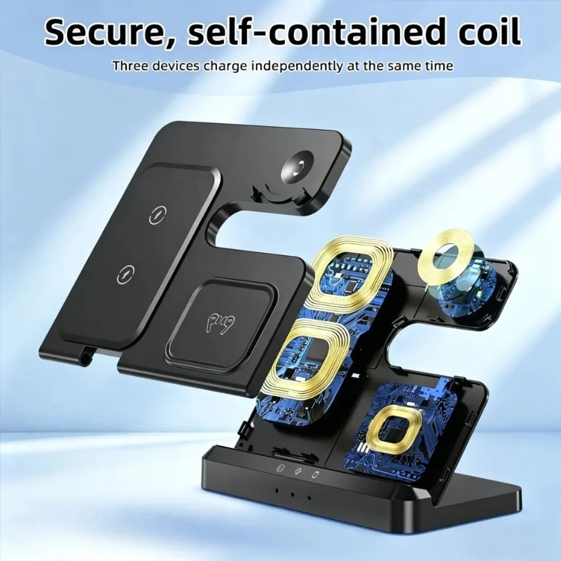 3 in 1 Fast Wireless Charger F - Phone Cooling Fan review and price