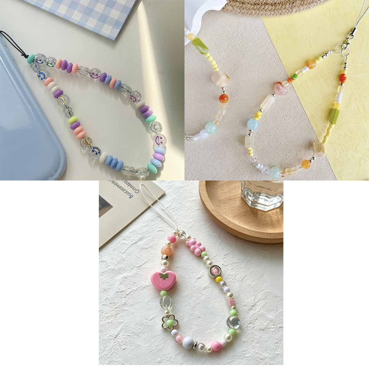 Wholesale 30pcs Orange Beads B - Phone Accessories Wholesale review and price