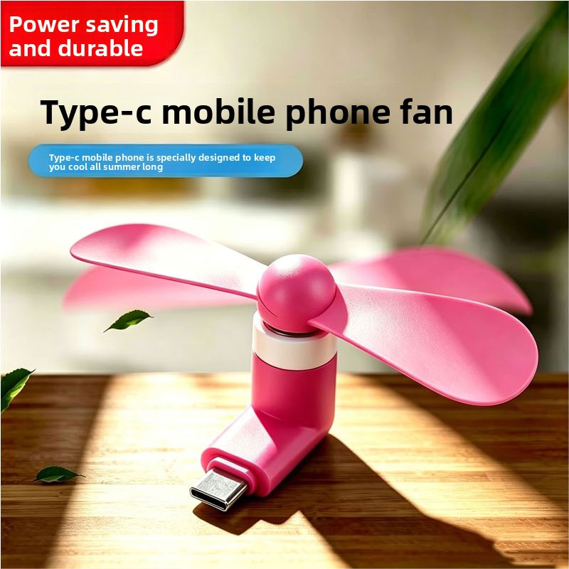 Type C Mini Phone Fan, Portabl - Phone Cooling Fan review and price