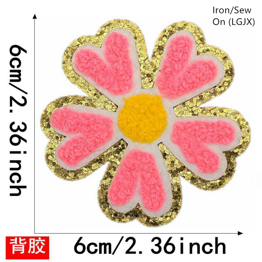 10 Pcs Flower Luggage Heart To - Phone Accessories Pictures review and price