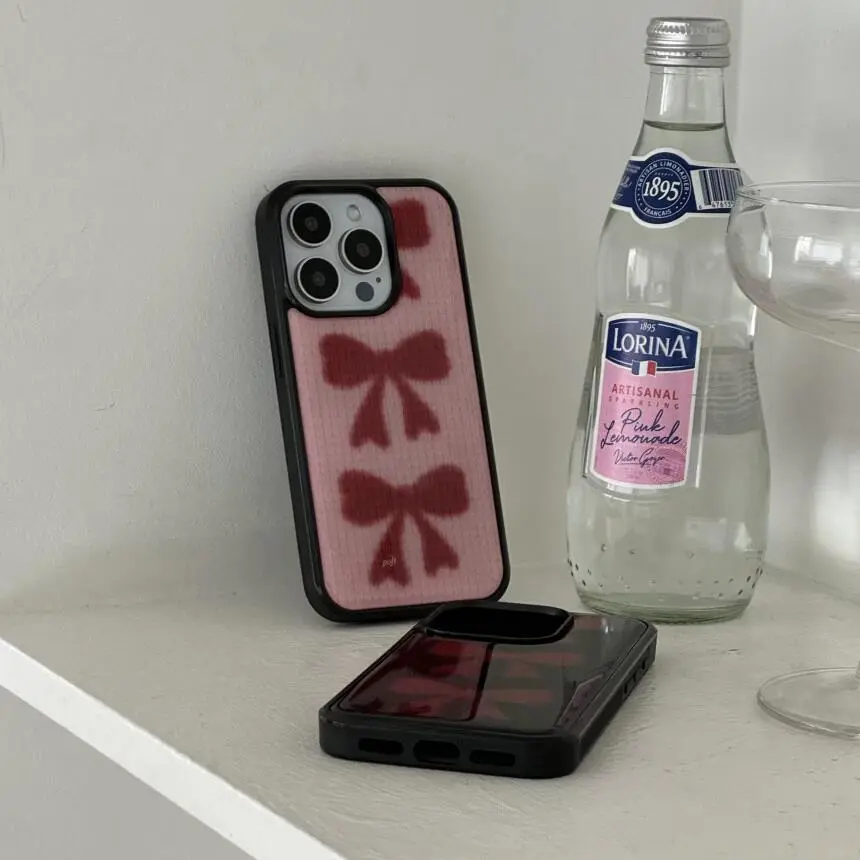 Winter Full Screen Cute Red Bo - Phone Accessories Red review and price