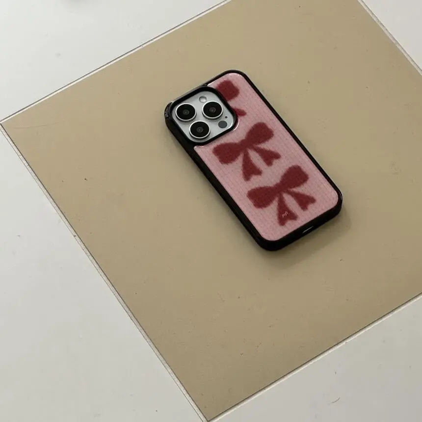 Winter Full Screen Cute Red Bo - Phone Accessories Red review and price