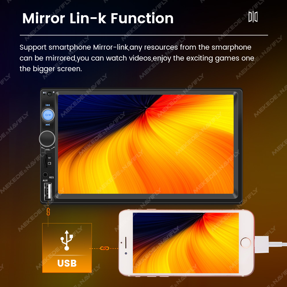 7-inch HD touch screen 2 DIN c - Phone Accessories Pictures review and price