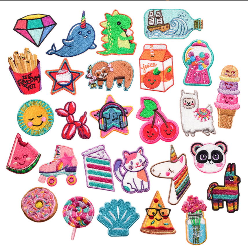10 Pcs Food Animals Embroidery - Phone Accessories Pictures review and price