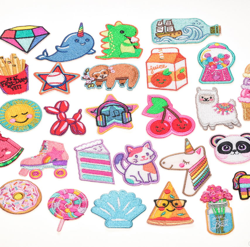 10 Pcs Food Animals Embroidery - Phone Accessories Pictures review and price