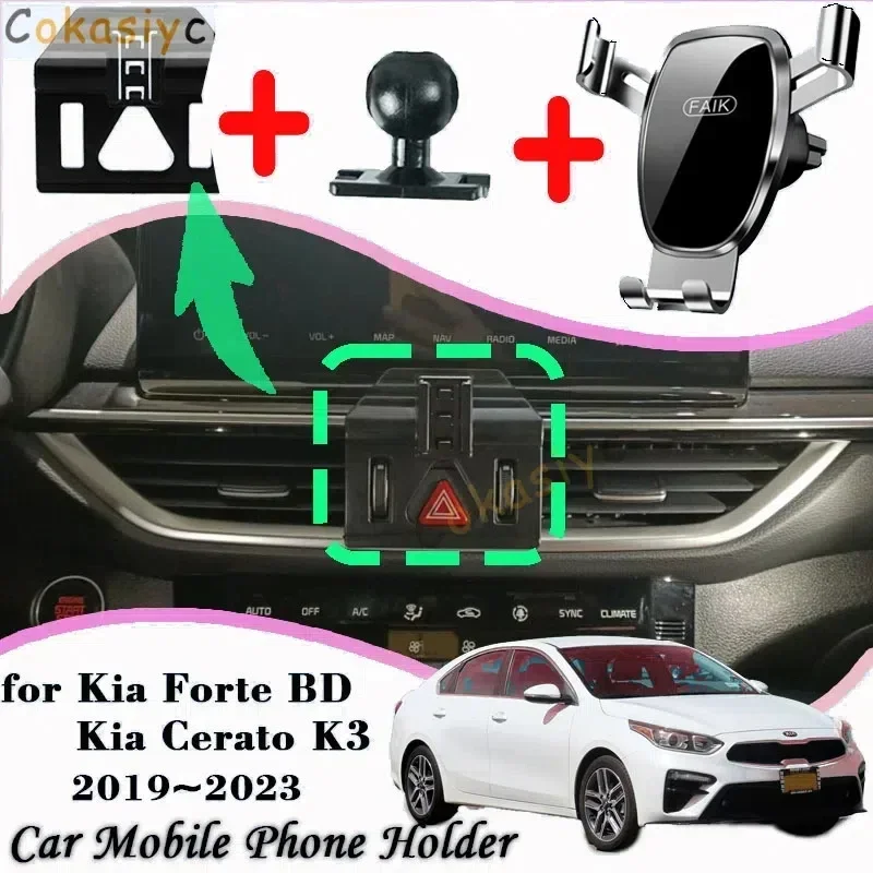 Car Phone Holder for Kia Forte - Phone Accessories Bd review and price