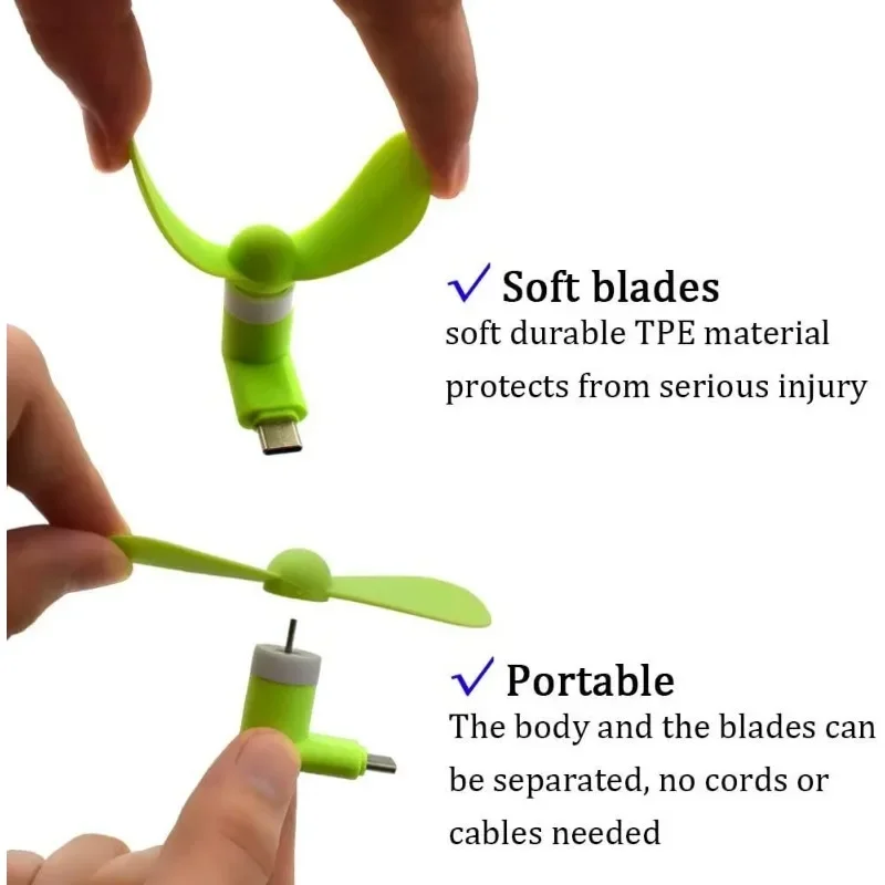 Type-C Mini Portable Micro Fan - Phone Cooling Fan review and price