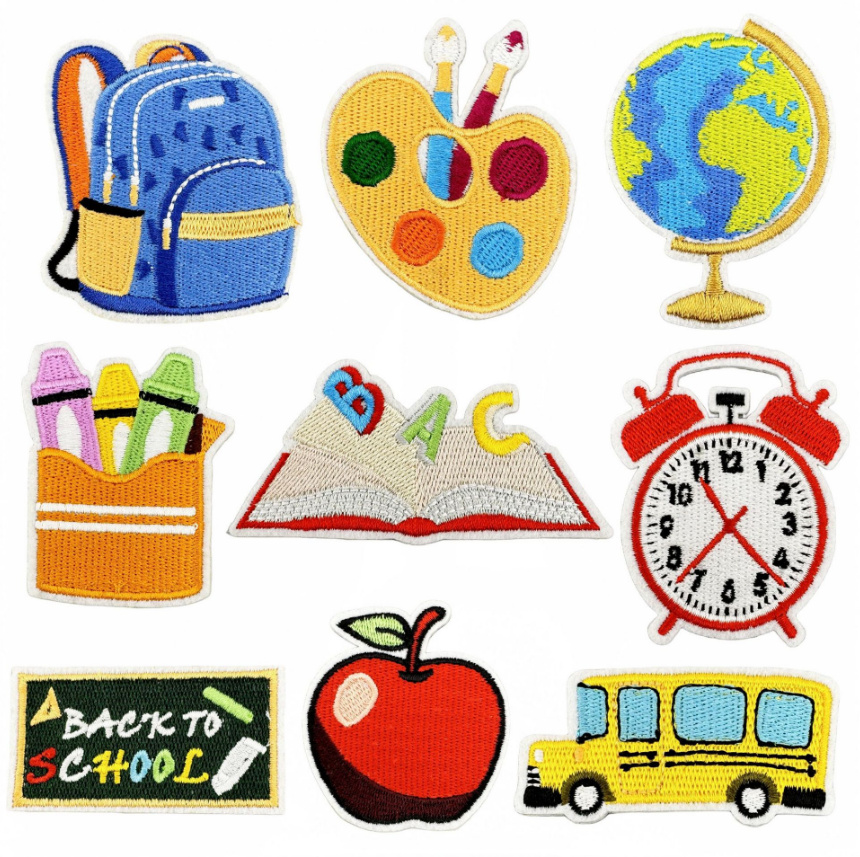 Back To School Bus Iron On Sew - Phone Accessories Pictures review and price