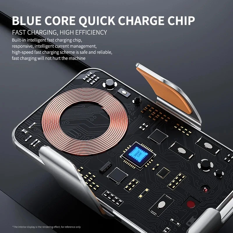 Car Wireless Charger Magnetic  - Phone Cooling Fan review and price