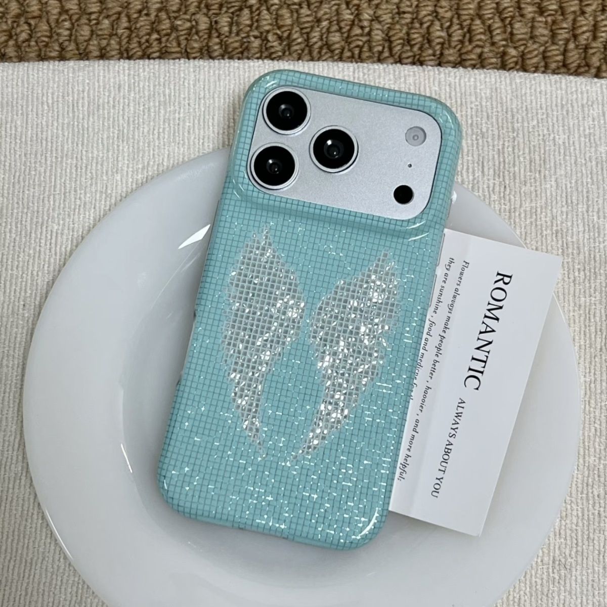 Korean Ins Mint Colored Englis - Phone Accessories Kiosk review and price