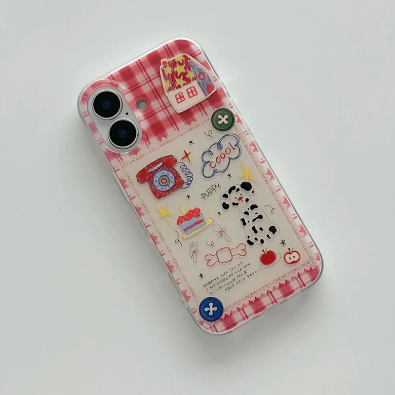 Korean Ins Light Asian Wind Re - Phone Accessories Red review and price