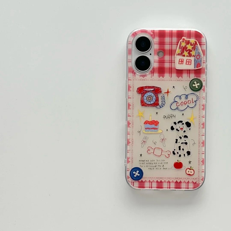 Korean Ins Light Asian Wind Re - Phone Accessories Red review and price