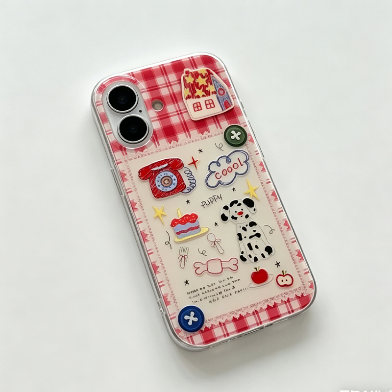 Korean Ins Light Asian Wind Re - Phone Accessories Red review and price