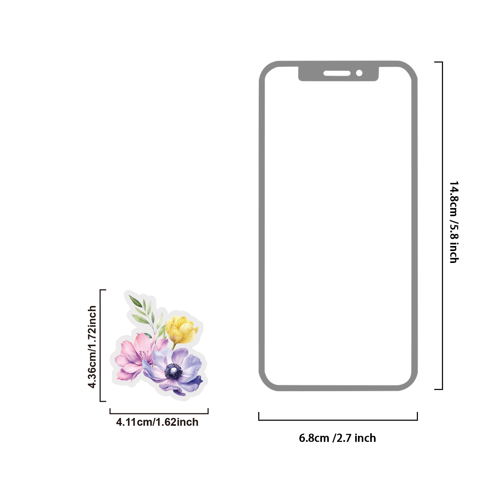 Etori Life Purple Iris 20Pcs V - Phone Accessories Background review and price