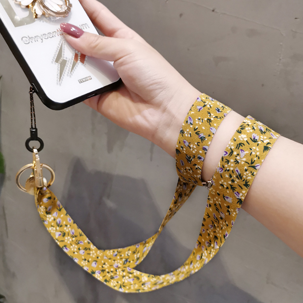 Floral Silk Scarf Mobile Phone - Phone Accessories Pictures review and price
