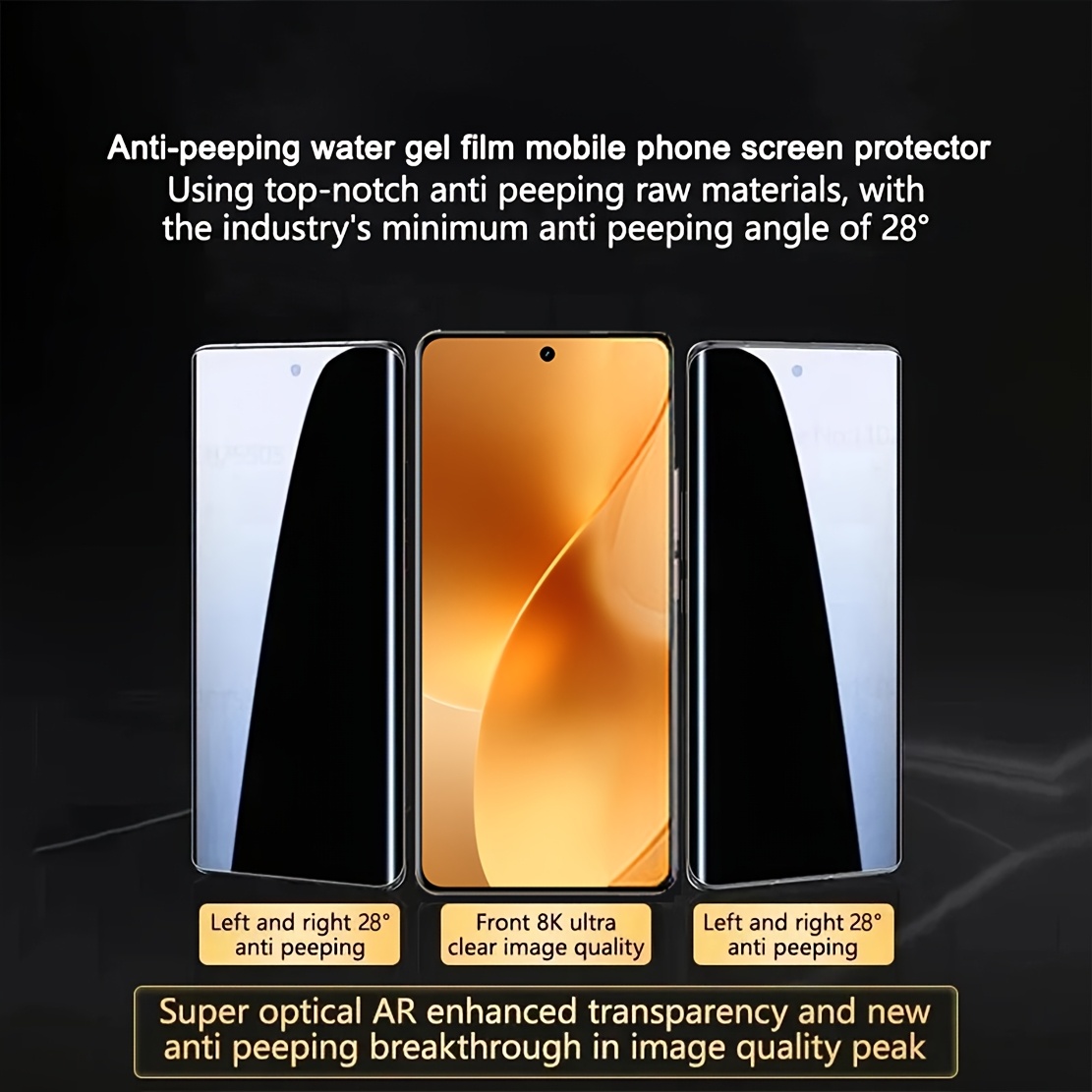 3Pcs Privacy Hydrogel Film For - Oppo Reno 12 review and price