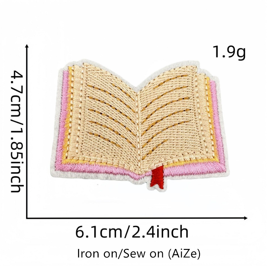 10 Pcs Books Iron On Sew On Em - Phone Accessories Pictures review and price