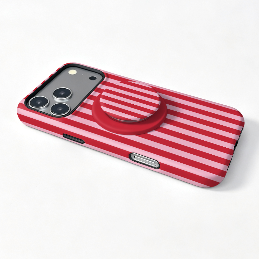 Red Stripe Magnetic Case For i - Phone Accessories Red review and price