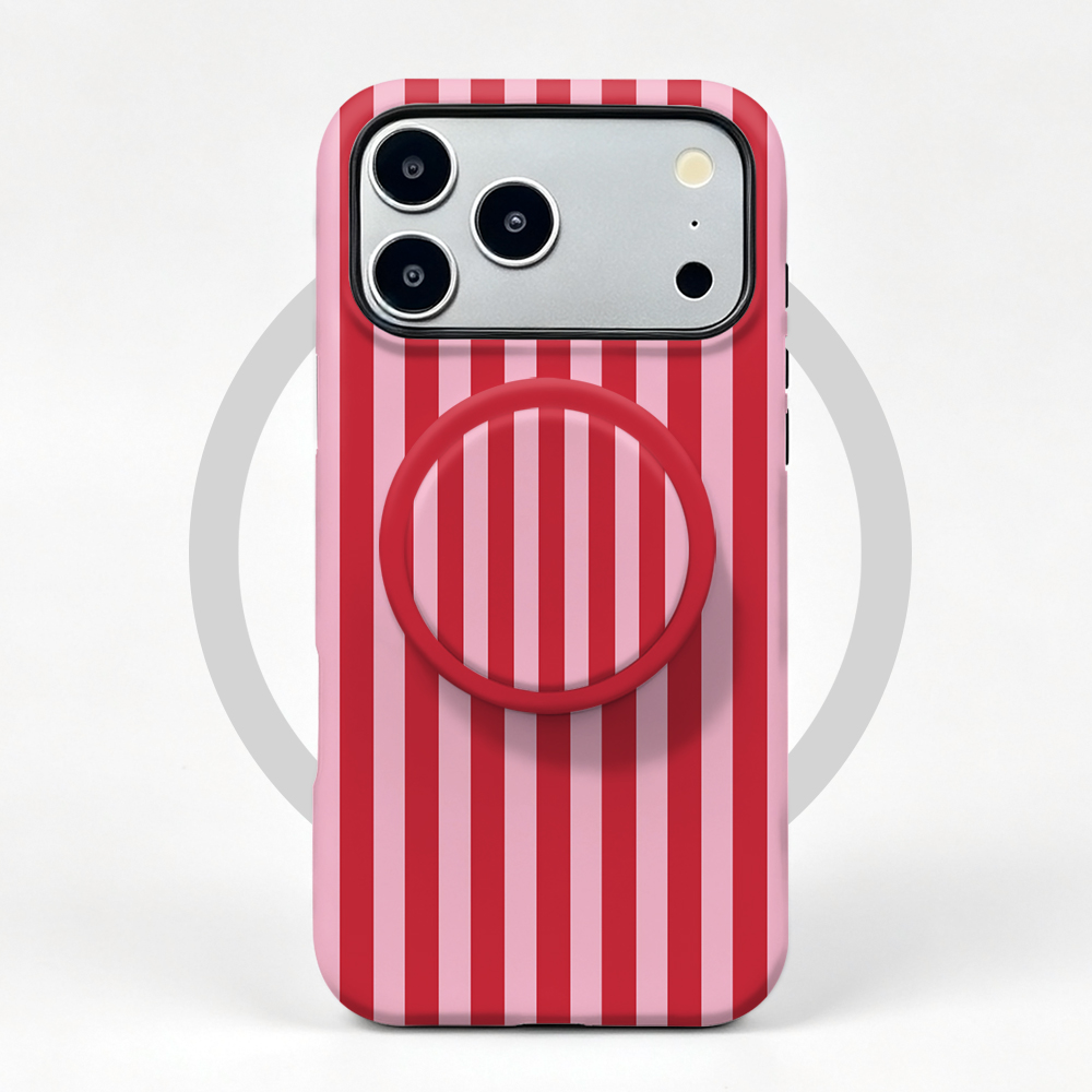 Red Stripe Magnetic Case For i - Phone Accessories Red review and price