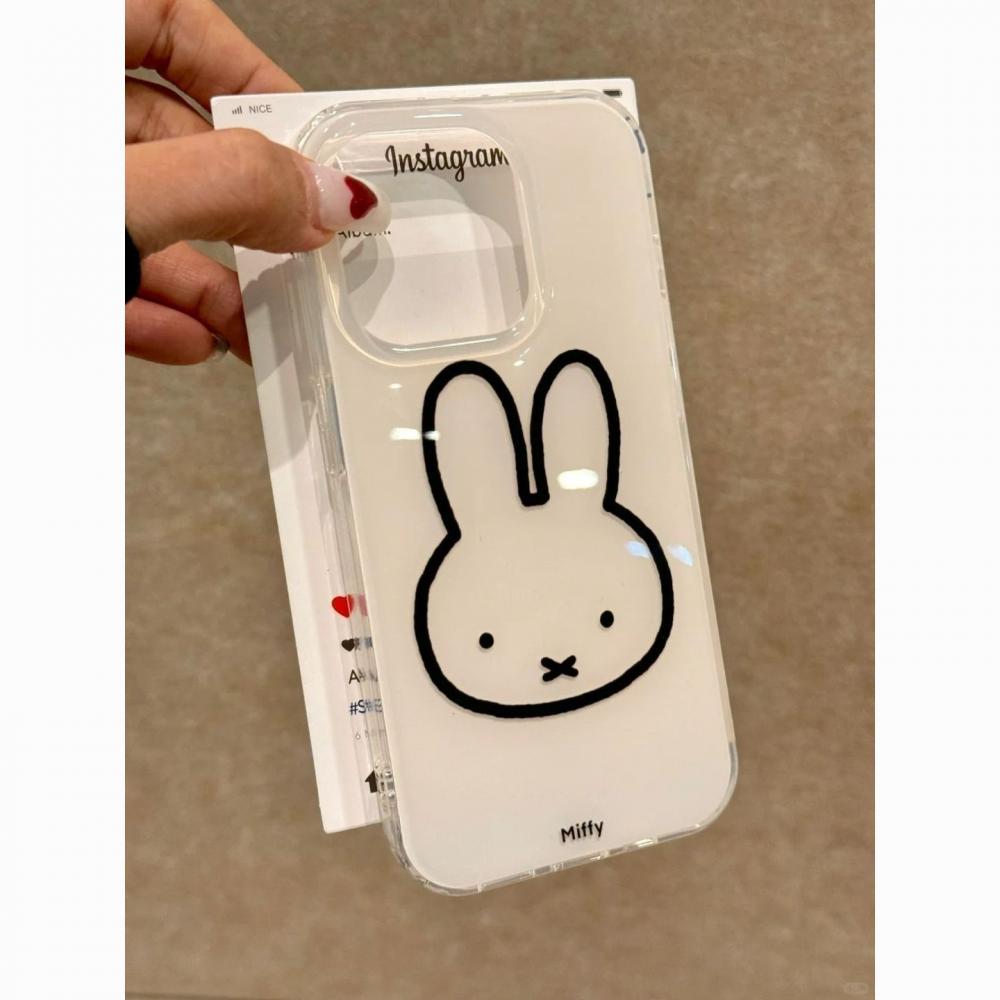 Miffy kawaii line Miffy Rabbit - Phone Accessories Background review and price