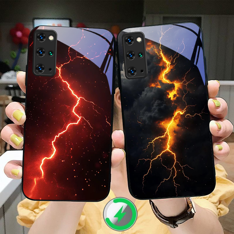 Mysterious Red Lightning For S - Phone Accessories Red review and price