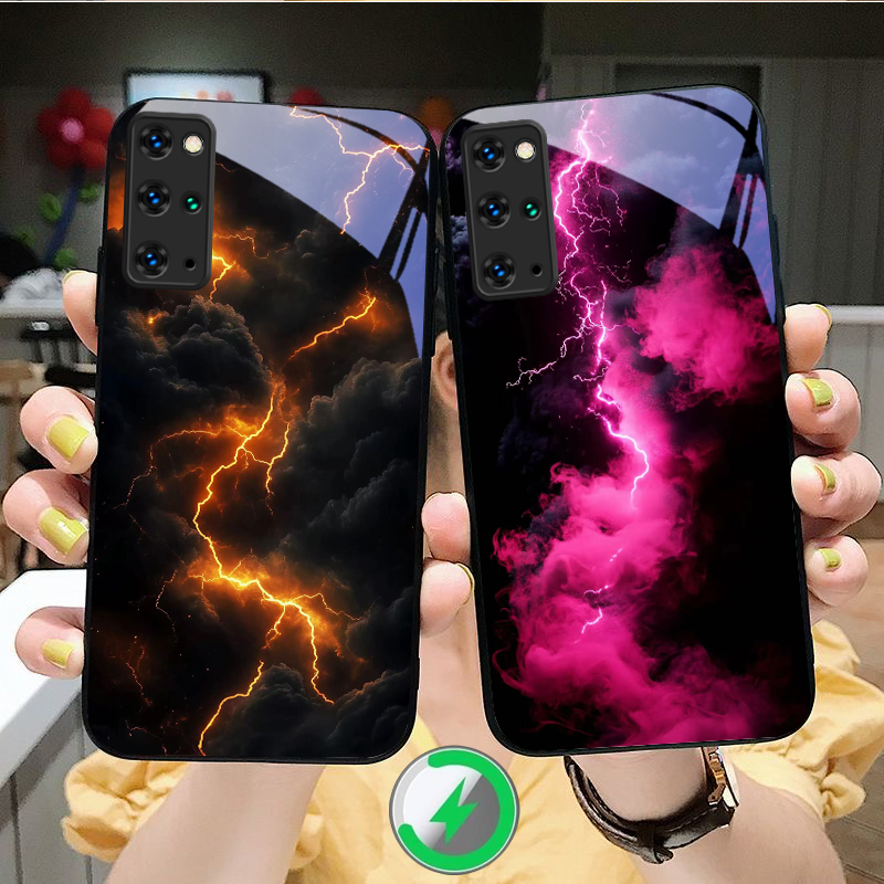 Mysterious Red Lightning For S - Phone Accessories Red review and price