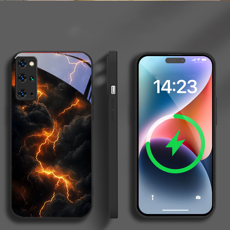 Mysterious Red Lightning For S - Phone Accessories Red review and price