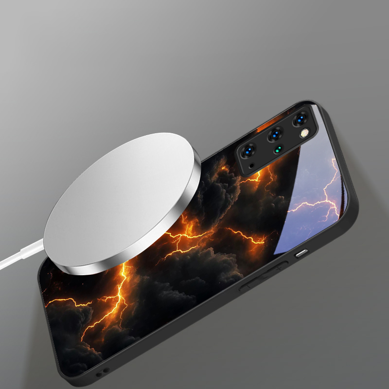 Mysterious Red Lightning For S - Phone Accessories Red review and price